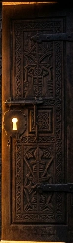 Carved Door Right